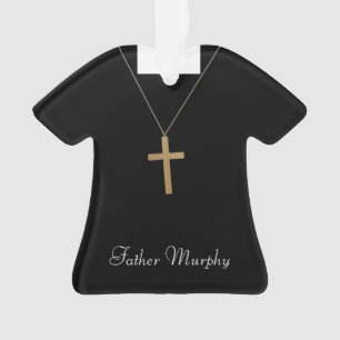 Ornamento del navidad del sacerdote