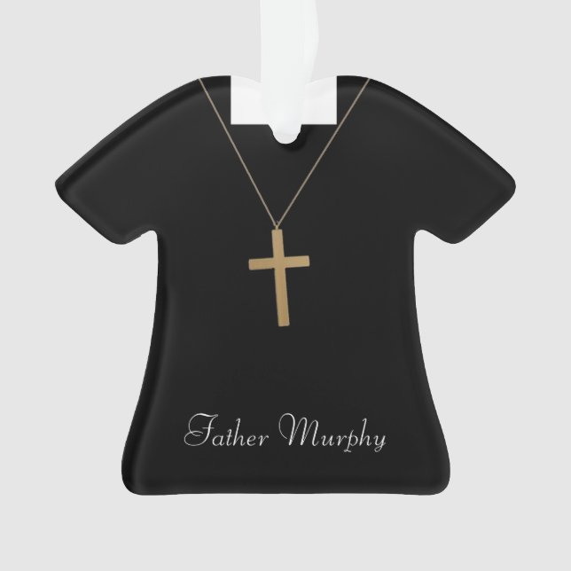 Ornamento del navidad del sacerdote (Anverso)