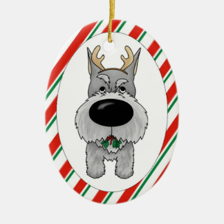 Ornamento del navidad del Schnauzer