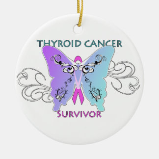 Ornamento del navidad del superviviente del cáncer