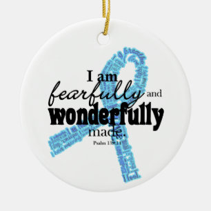 Ornamento del navidad del Trisomy 18