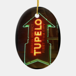 Ornamento del navidad del Tupelo