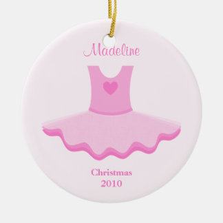 Ornamento del navidad del tutú del ballet