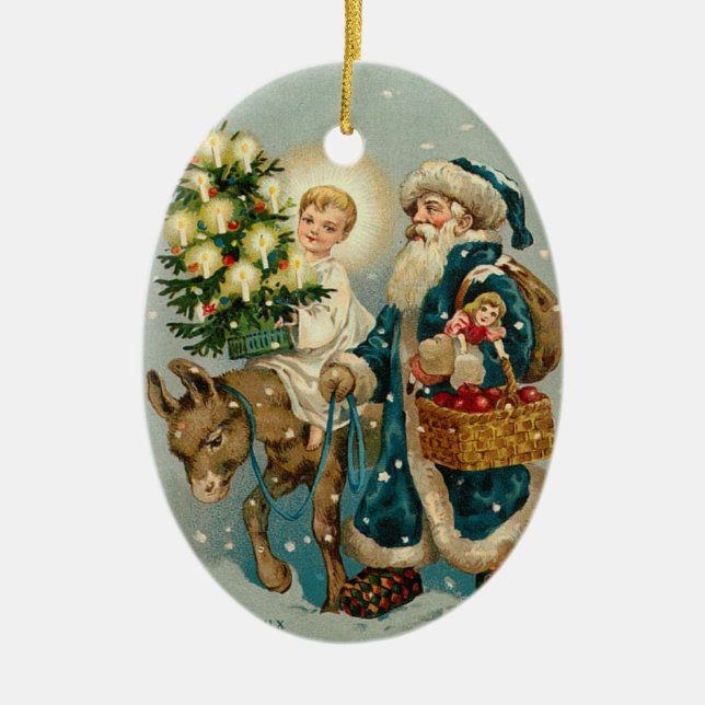 Ornamento del navidad del Victorian (Frente)