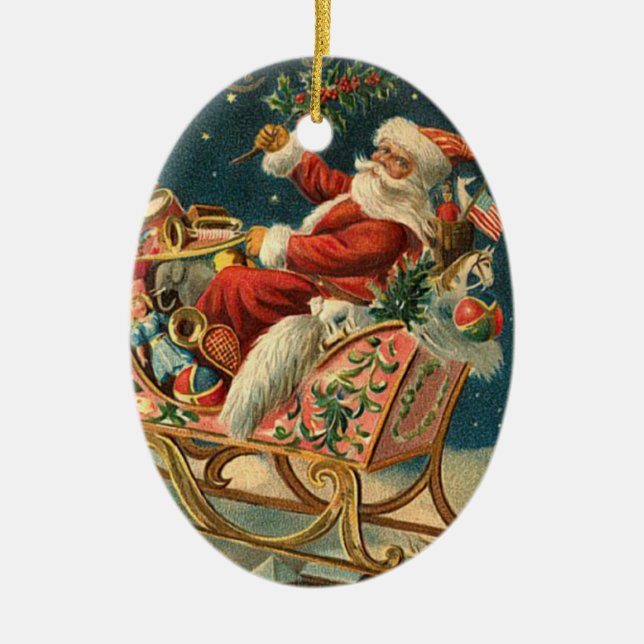 Ornamento del navidad del Victorian (Frente)