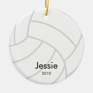 Ornamento del navidad del voleibol