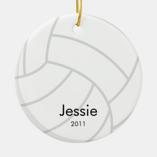 Ornamento del navidad del voleibol