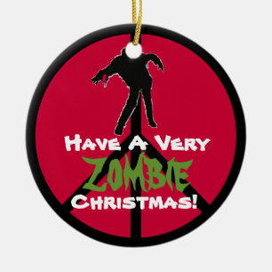 Ornamento del navidad del ZOMBI