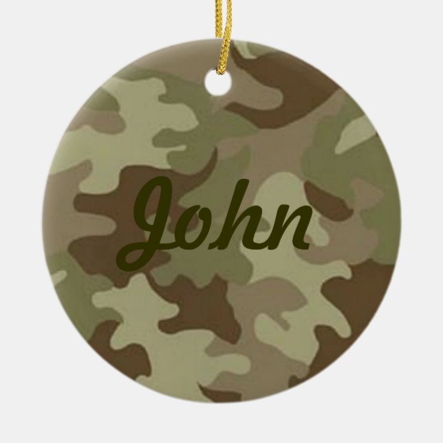 Ornamento del nombre del camuflaje (Frente)