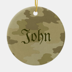 Ornamento del nombre del camuflaje ligero