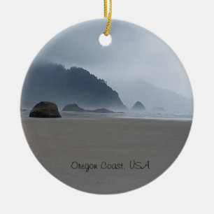 Ornamento del noroeste pacífico de la playa de la