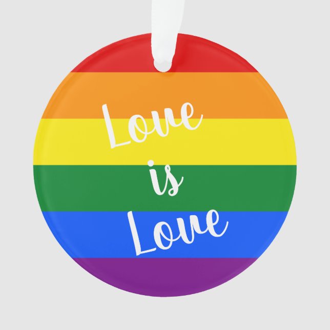 Ornamento del Orgullo del Arcoiris (Anverso)