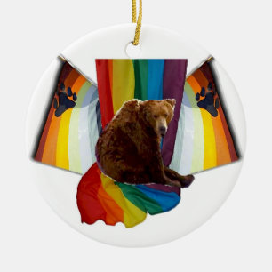 Ornamento del orgullo del oso