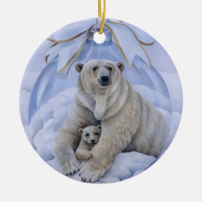 Ornamento del oso polar (Frente)