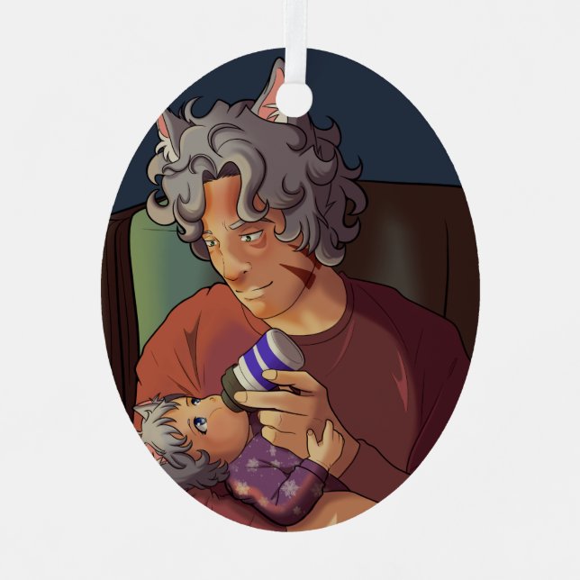 Ornamento del padre de Doting (Anverso)