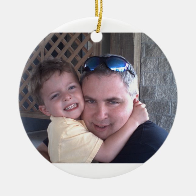 ornamento del padre/del hijo (Frente)