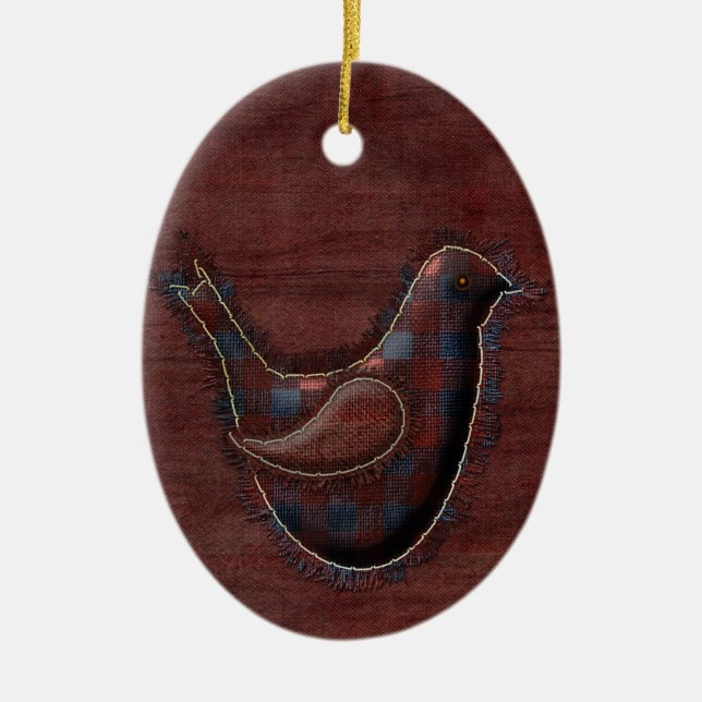 ornamento del pájaro (Frente)