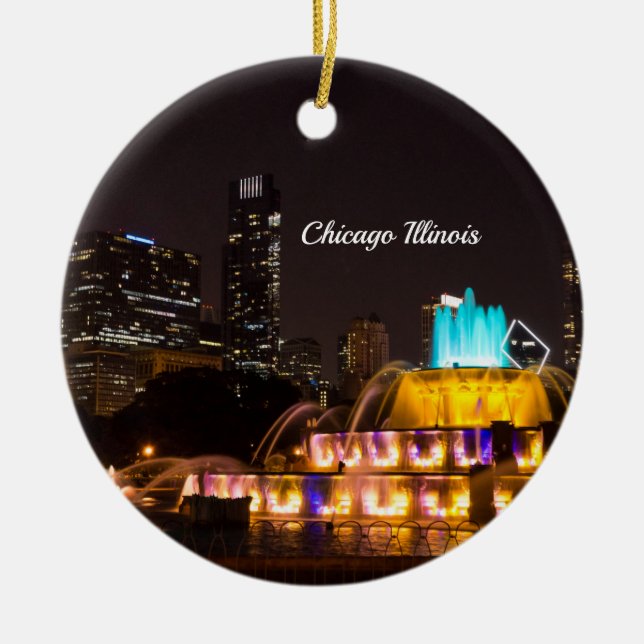 Ornamento del parque Grant de Chicago (Frente)
