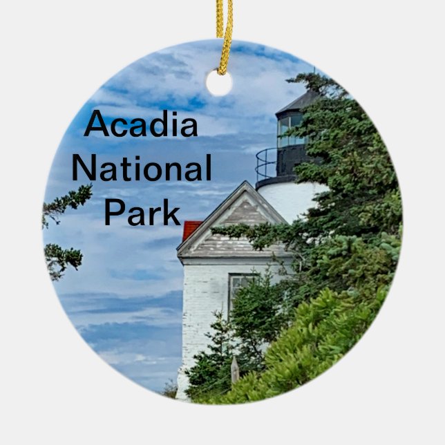 Ornamento del Parque Nacional de Acadia (Frente)