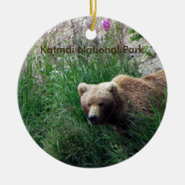 Ornamento del parque nacional de Katmai
