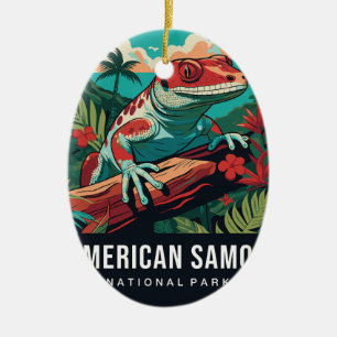 ORNAMENTO DEL PARQUE NACIONAL DE SAMOA AMERICANA