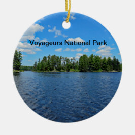 Ornamento del parque nacional de Voyaguers
