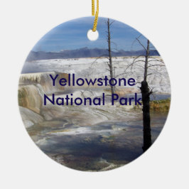 Ornamento del parque nacional de Yellowstone