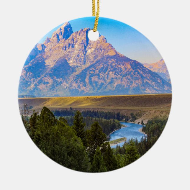 Ornamento del parque nacional del Gran Tetón (Frente)