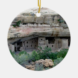 Ornamento del parque nacional del Mesa Verde