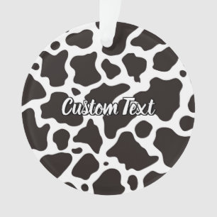 Ornamento del patrón de vaca