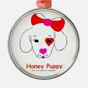 Ornamento del perrito de la miel