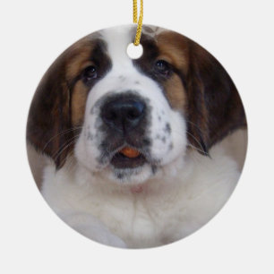 Ornamento del perrito de St Bernard