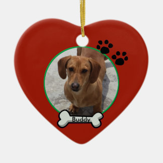 Ornamento del perro casero