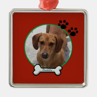 Ornamento del perro casero