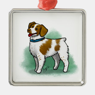 Ornamento del perro de aguas de Bretaña