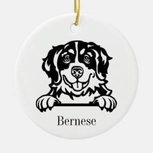Ornamento del perro de montaña de Bernese