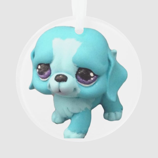 Ornamento del perro de St. Bernard (Reverso)