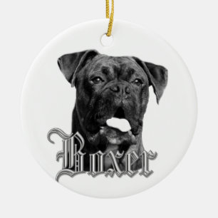Ornamento del perro del boxeador