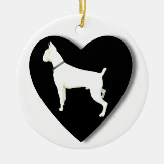 Ornamento del perro del boxeador