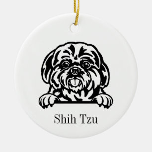 Ornamento del perro Shih Tzu