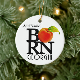 Ornamento del Personalizable de BORN Georgia