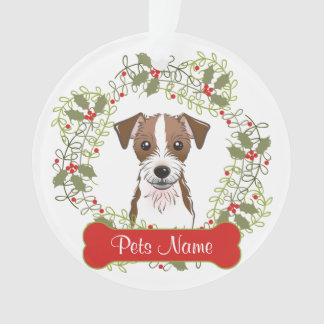 Ornamento del personalizable de Jack Russell