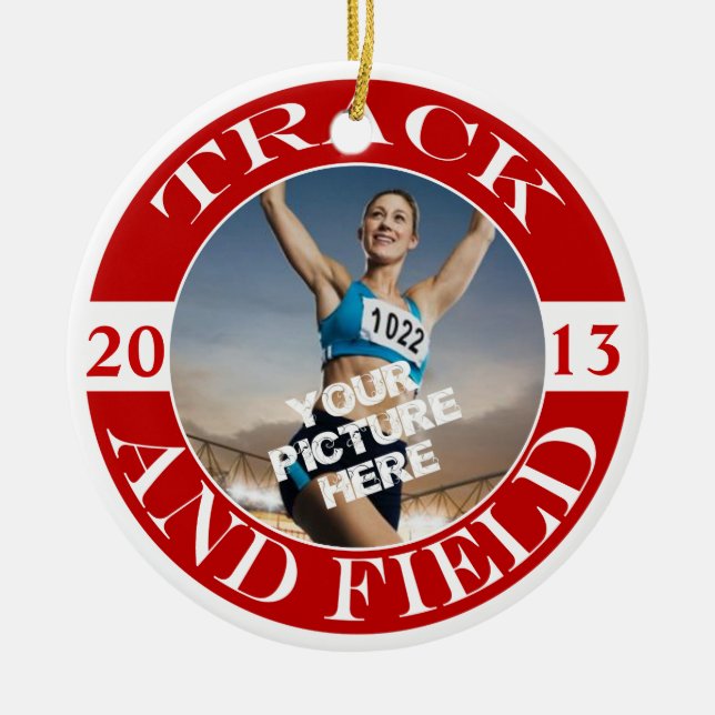 Ornamento del personalizable del atletismo (Frente)