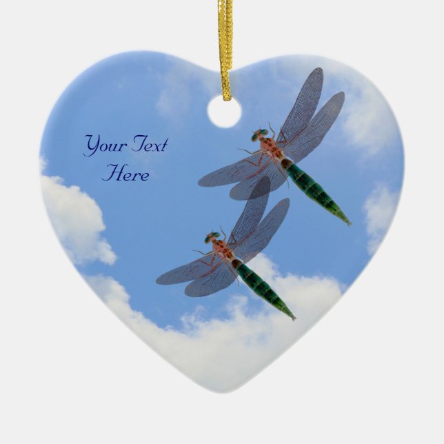 Ornamento del personalizable del cielo azul de las (Frente)