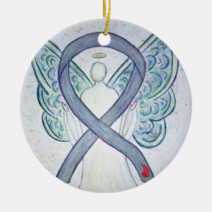Ornamento del Personalizado de ángel de la cinta