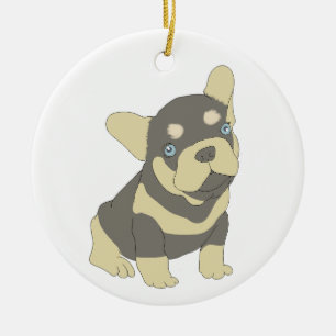 Ornamento del Personalizado de Cachorros de Bulldo