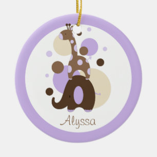 Ornamento del personalizado de los Elle-n-Amigos