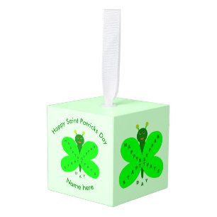 Ornamento del Personalizado de mariposa del Día de