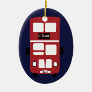 Ornamento del personalizado del bus de doble decke
