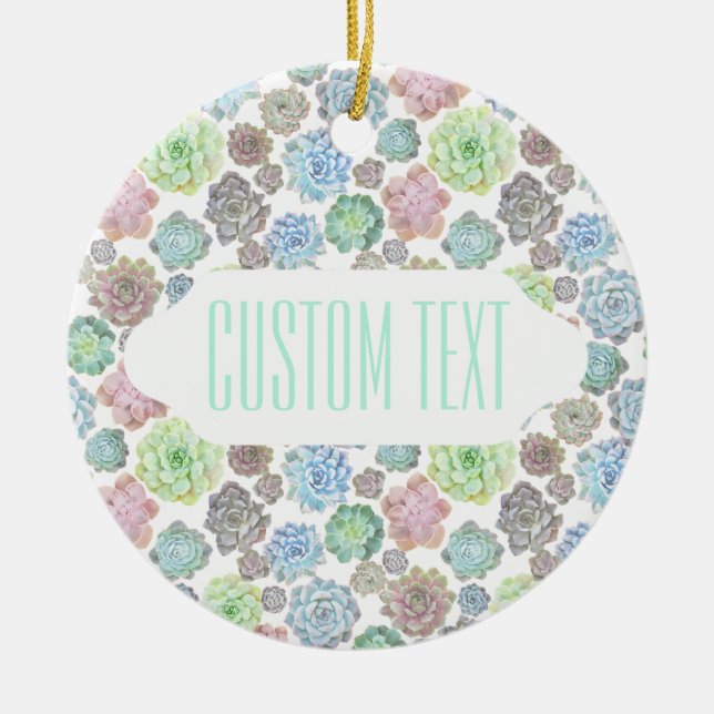 Ornamento del personalizado del diseño de los (Frente)